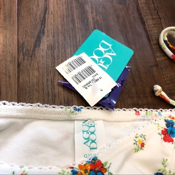 Agua Doce Cheeky Bikini bottoms small floral large - Picture 4 of 7